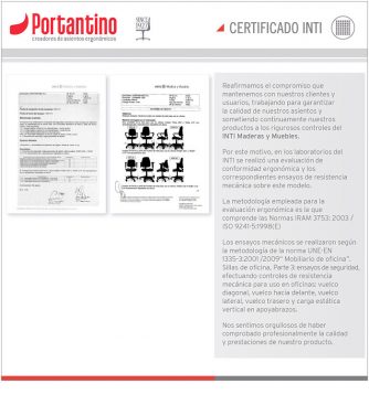 Roby – Certificación INTI